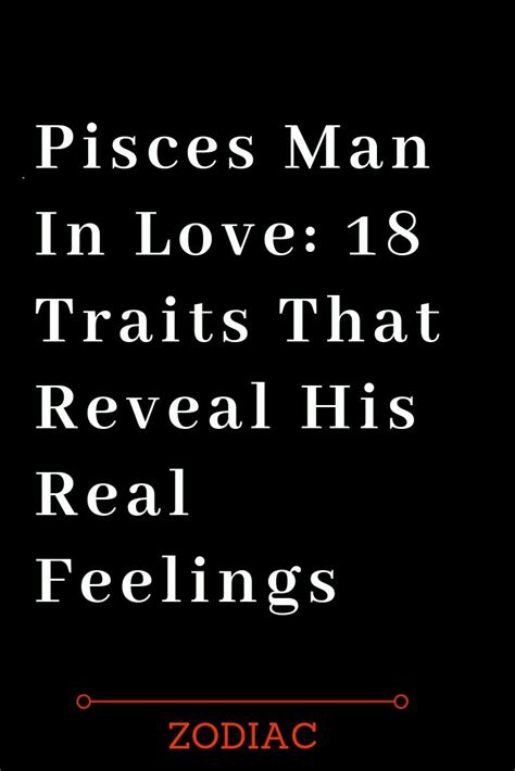 pisces man secretly in love